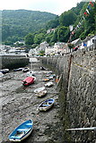SS7249 : Lynmouth harbour by Graham Horn