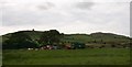 View west across farmland towards Foel Fawr