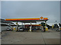 Petrol station, Detling Hill