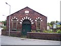 Gable end of the Welsh Chapel on Sutton Road