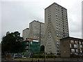 Flats to the north of Scunthorpe Town centre