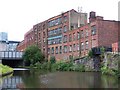 Bridgewater canal and derelict buildings