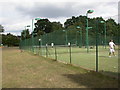 SU1103 : St Leonards, tennis club by Mike Faherty