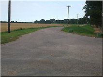 TF3532 : Track to Leadenhall farm by Glyn Drury