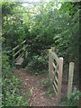 Footbridge near Brook Farm