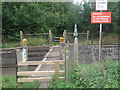 Level Crossing near Brook Farm