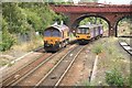 Passing Trains to the east of Knottingley Station