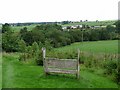 High Head Farm from across the Ive valley