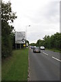 ST0868 : A4226 near Cardiff Airport by Gareth James