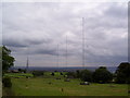 Masts near Grenoside Crematorium