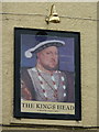 The Kings Head, Grove Square, Sign