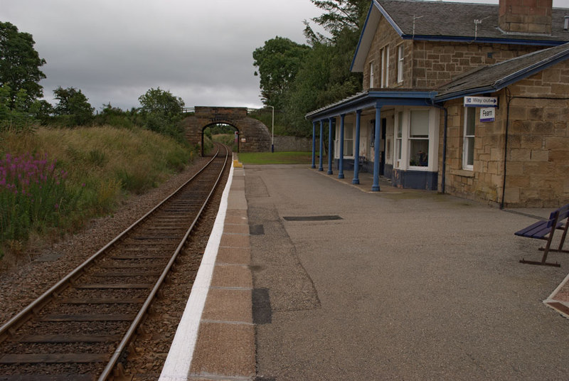 Fearn Station © Peter Moore :: Geograph Britain and Ireland