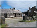 Traditional farm buildings on Lon Fudr