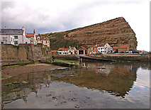 NZ7818 : Staithes Harbour by wfmillar