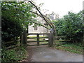 Entrance to St Bartholomew church