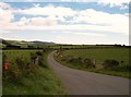 Lon Llaniestyn east of Groeslon Myfyr crossroads