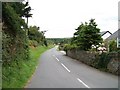 Lon Pwllgwd road at Tudweiliog