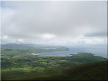 V3999 : Ventry Harbour from Mount Eagle by Anne Patterson