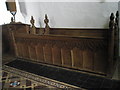 St Peter, Charsfield- choir stalls