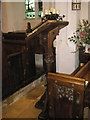 TM2252 : St Botolph, Burgh- lectern by Basher Eyre