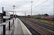 SE5703 : Doncaster Railway Station Platform 8 by Ashley Dace