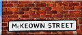 McKeown Street sign, Lisburn