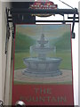 TQ9063 : The Fountain Pub Sign by David Anstiss