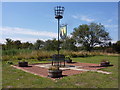 Village sign and beacon, Wroot