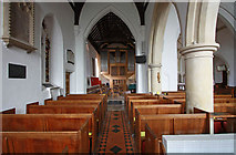 TQ4053 : St Peter, Limpsfield, Surrey - North aisle by John Salmon