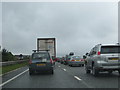 Congestion on the A30 at Indian Queens