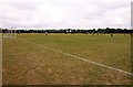 Football pitch at the Bicester Sports Association Ground