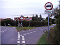 Tolleshunt Knights, Essex - Junction of Barn Hill Road and Rectory Road