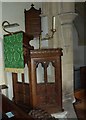 TM3961 : St Mary Magdalene, Sternfield: pulpit by Basher Eyre