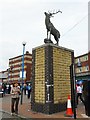 Statue of a stag, Hartlepool Marina