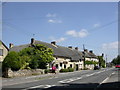 Long Hanborough, thatched cottages