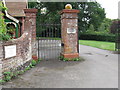 Gateway to Visitation convent and monastery