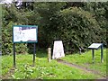 The trig point at Beacon Country Park