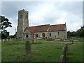 Snape, St John the Baptist: August 2010