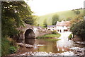 Malmsmead bridge and ford, Somerset