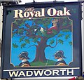 Sign for the Royal Oak, Corsham