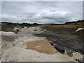 Construction work on the Weymouth Relief Road near Bincombe