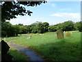 St Peter, Bruisyard: church path