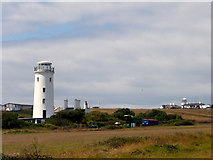 SY6868 : Lighthouses, Portland Bill, Dorset by Christine Matthews