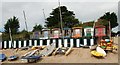 Beach huts at Abersoch