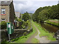 Walsden Water and The Rochdale Canal at Walsden,Calderdale
