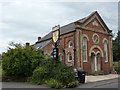 Pub sign by former chapel