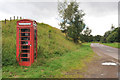 NJ1526 : Red phone box in Strath Avon by Steven Brown