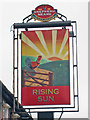 TQ7911 : Rising Sun sign by Oast House Archive