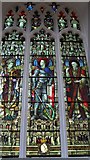 TM2749 : St Mary, Woodbridge: stained glass window (1) by Basher Eyre