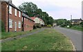 Houses along Mill Hill in Stathern